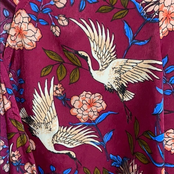 Charming Charlie Bell Sleeve Blouse NWT - Picture 3 of 5